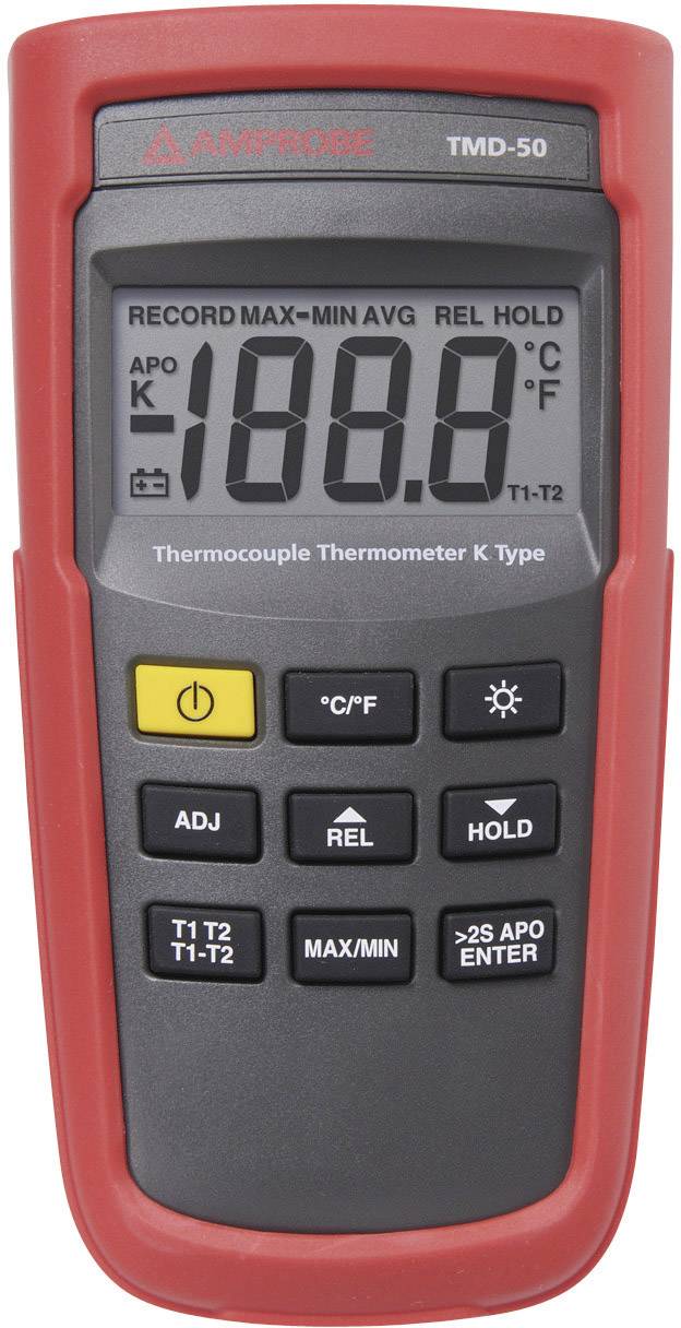 Termometr typu K Beha Amprobe TMD-50 3730150, -60 - +1350 °C - obrazek 1