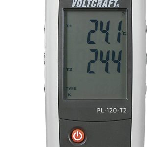 Termometr typu K, J VOLTCRAFT PL 120 T2, -200 – +1372 °C, Kalibracja (ISO) Termometr typu K, J VOLTCRAFT PL 120 T2, -200 – +1372 °C, Kalibracja (ISO)