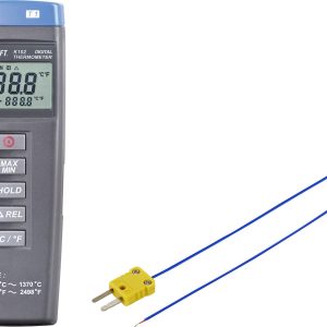 Termometr typu K VOLTCRAFT K102 + TP 202 VC-10504605, -200 – +1370 °C Termometr typu K VOLTCRAFT K102 + TP 202 VC-10504605, -200 – +1370 °C
