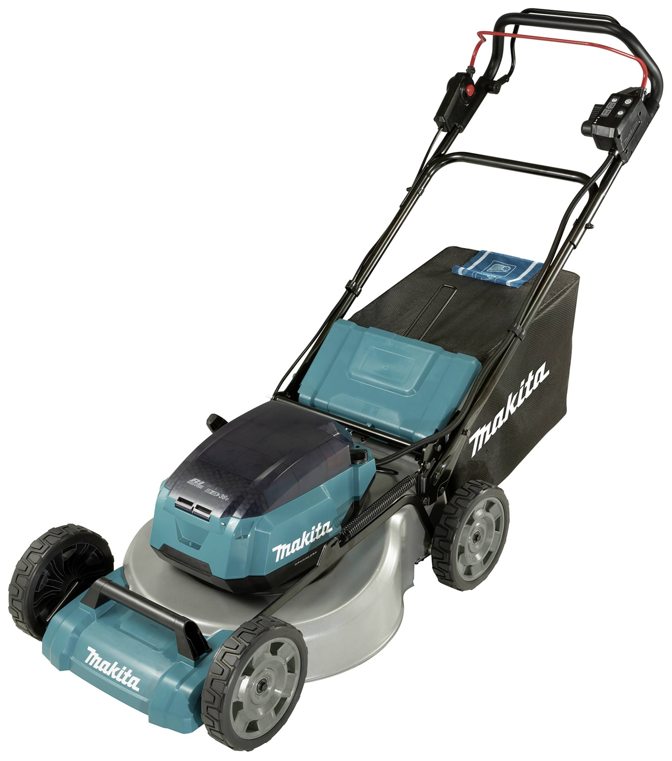 Makita DLM465Z akumulatorowy Akumulatorowa kosiarka do trawy bez akumulatora, Bez ładowarki 2 x 18 V Maksymalna szerokoś - obrazek 1
