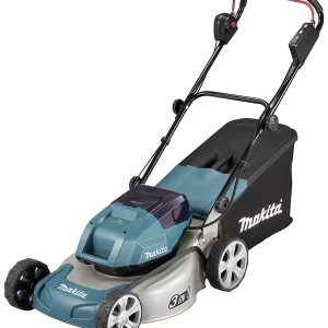 Makita DLM463Z akumulatorowy Akumulatorowa kosiarka do trawy bez akumulatora, Bez ładowarki 2 x 18 V Maksymalna szerokoś