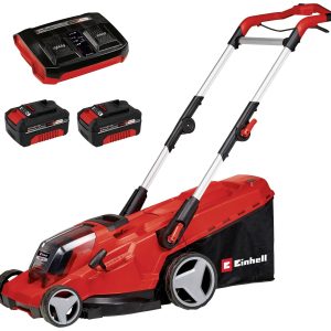 Einhell Professional RASARRO 36/40 (2×4.0Ah) akumulatorowy Akumulatorowa kosiarka do trawy wraz z ładowarką Twincharger,