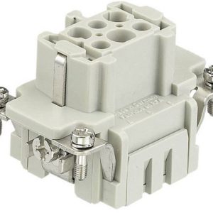 HARTING 09330062716 Wkładka złącza żeńskiego Han® E 6 + PE klatka sprężynowa 1 szt. HARTING 09330062716 Wkładka złącza żeńskiego Han® E 6 + PE klatka sprężynowa 1 szt.