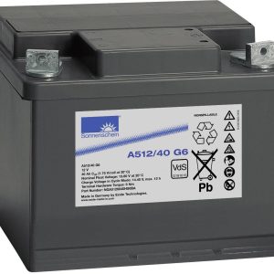 Akumulator ołowiowy GNB Sonnenschein A512/40 G6 NGA5120040HS0BA, ołowiowo żelowe, 12 V, 40 Ah Akumulator ołowiowy GNB Sonnenschein A512/40 G6 NGA5120040HS0BA, ołowiowo żelowe, 12 V, 40 Ah