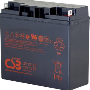 Akumulator ołowiowy CSB Battery GP 12170 Standby USV GP12170I1, AGM, 12 V, 17 Ah Akumulator ołowiowy CSB Battery GP 12170 Standby USV GP12170I1, AGM, 12 V, 17 Ah