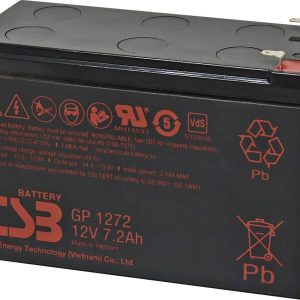 Akumulator ołowiowy CSB Battery GP 1272 Standby USV GP1272F1, AGM, 12 V, 7.2 Ah Akumulator ołowiowy CSB Battery GP 1272 Standby USV GP1272F1, AGM, 12 V, 7.2 Ah
