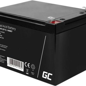 Akumulator ołowiowy Green Cell Green Cell – USV-Akku – 1 x Batterie – Sealed Lead Acid (SLA) AGM04, AGM, 12 V, 7 Ah Akumulator ołowiowy Green Cell Green Cell – USV-Akku – 1 x Batterie – Sealed Lead Acid (SLA) AGM04, AGM, 12 V, 7 Ah