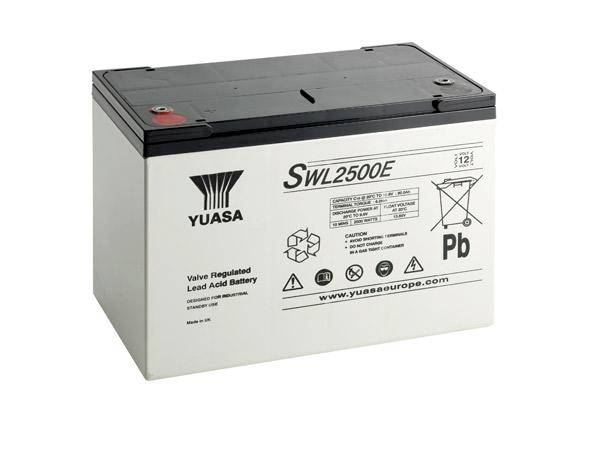 Akumulator ołowiowy Yuasa SWL2500E, AGM, 12 V, 93.6 Ah - obrazek 1