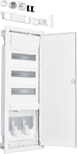 Rozdzielnica mała Hager VU603NWH, 348 mm x 880 mm x 94.5 mm, 1 szt. - obrazek 1