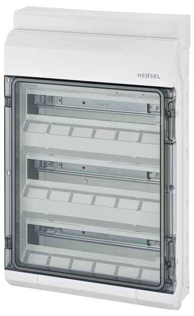 Rozdzielnica mała Hensel KV 3554 6100230, 403 mm x 603 mm x 129 mm, 1 szt. - obrazek 1