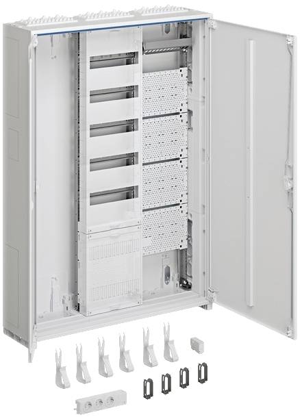Hager ZB33NW1APZ2 Szafka systemowa nadtynkowy Ilość modułów = 3 Ilość rzędów = 5 Opis 1 szt. - obrazek 1