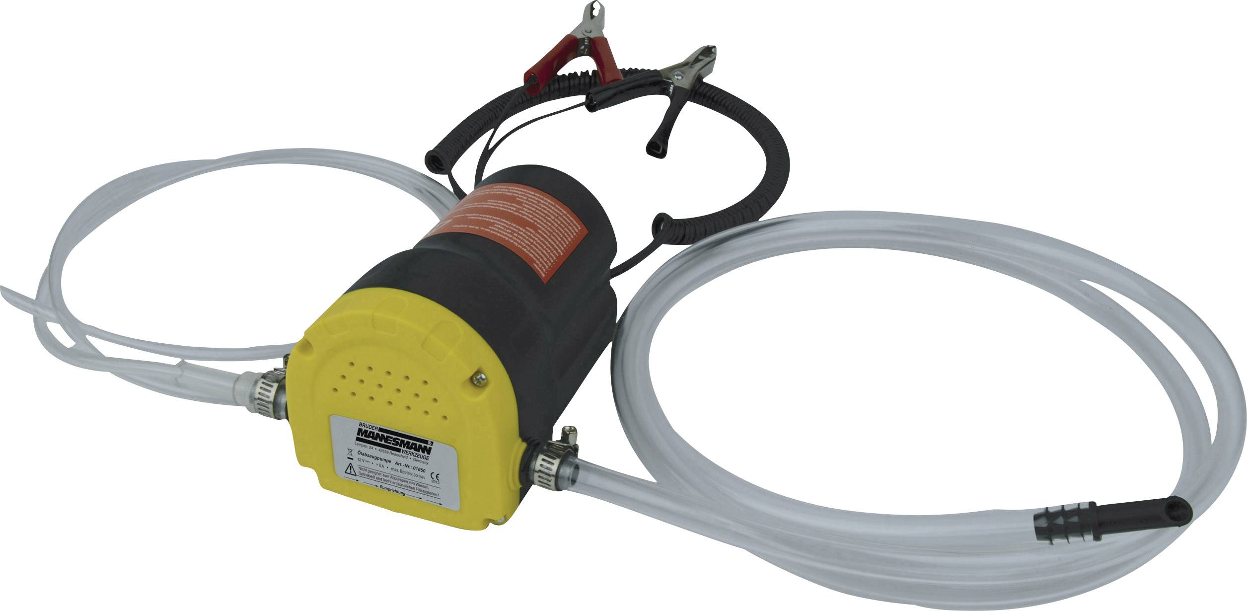 Pompa do wymiany oleju Brüder Mannesmann M01650, 12V, 3 l/min - obrazek 1
