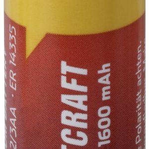 Bateria 2/3 AA VOLTCRAFT, 3.6 V, 1600 mAh, Li-SoCl2, Guzik na górze, 1 szt. Bateria 2/3 AA VOLTCRAFT, 3.6 V, 1600 mAh, Li-SoCl2, Guzik na górze, 1 szt.