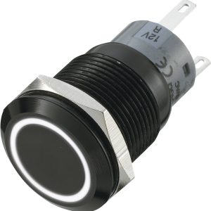 Przycisk wandaloodporny chwilowy TRU COMPONENTS LAS1-AGQ-11E/W, 1 x wył/(wł), IP67, 1 szt. Przycisk wandaloodporny chwilowy TRU COMPONENTS LAS1-AGQ-11E/W, 1 x wył/(wł), IP67, 1 szt.