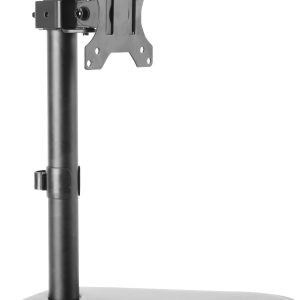 LogiLink Uchwyt do monitora, stojący BP0044 1 Wyświetlacz 33,0 cm (13″) – 81,3 cm (32″) czarny z regulowaną wysokością,