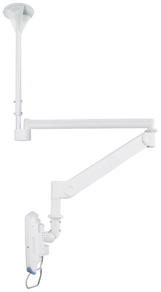 Neomounts Uchwyt do monitora, sufitowy FPMA-HAC100HC 1 Wyświetlacz 25,4 cm (10″) – 81,3 cm (32″) biały z regulowaną wyso
