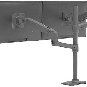 Ergotron Uchwyt do monitora, stołowy LX Dual Arm Stacking Tall Desk Mount 2 Wyświetlacz 38,1 cm (15″) – 101,6 cm (40″) c