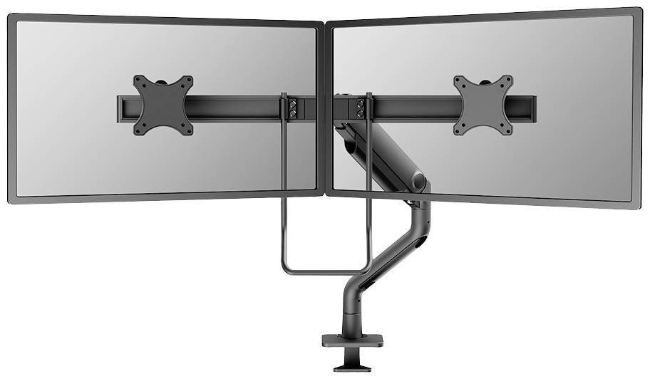 Neomounts Uchwyt do monitora, stołowy DS75S-950BL2 2 Wyświetlacz 43,2 cm (17") - 68,6 cm (27") czarny Uchylny, Obrotowy, - obrazek 1