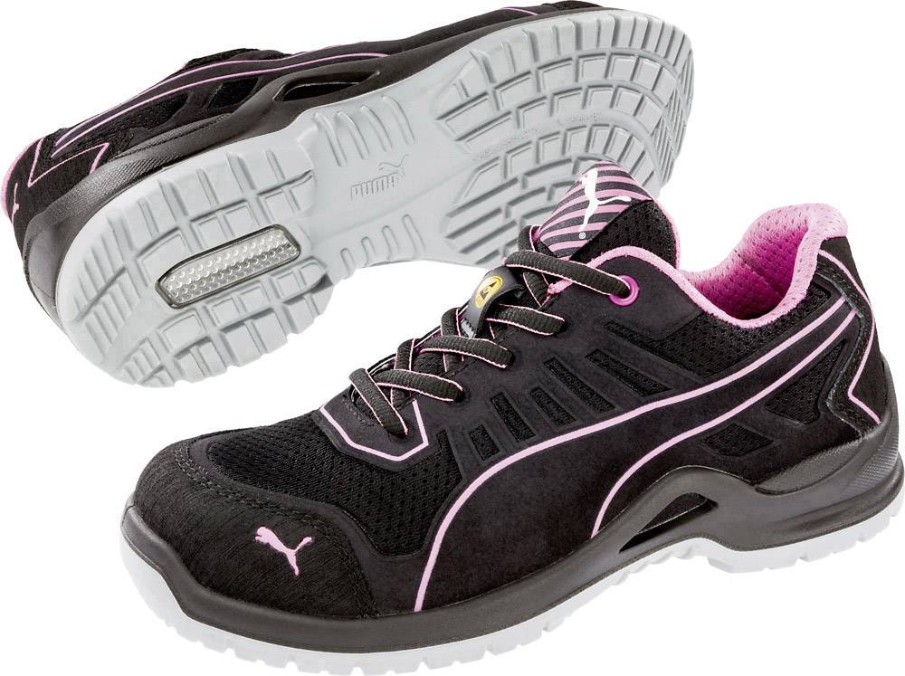 PUMA Fuse TC Pink Wns Low 644110-39 ESD Obuwie ochronne S1P Rozmiar buta (EU): 39 czarny, różowy 1 szt. - obrazek 1