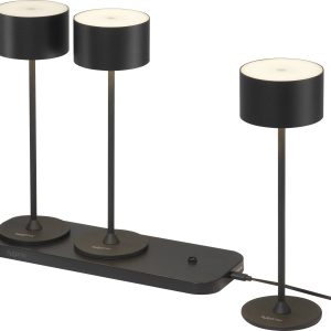 Lampa stołowa LED Sygonix 3er Set SY-6627262 5.5 W czarny 150 lm Lampa stołowa LED Sygonix 3er Set SY-6627262 5.5 W czarny 150 lm