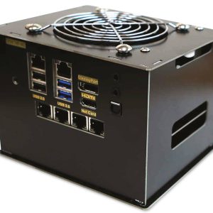 Obudowa SBC ODROID H4-CASE 3 czarny Obudowa SBC ODROID H4-CASE 3 czarny