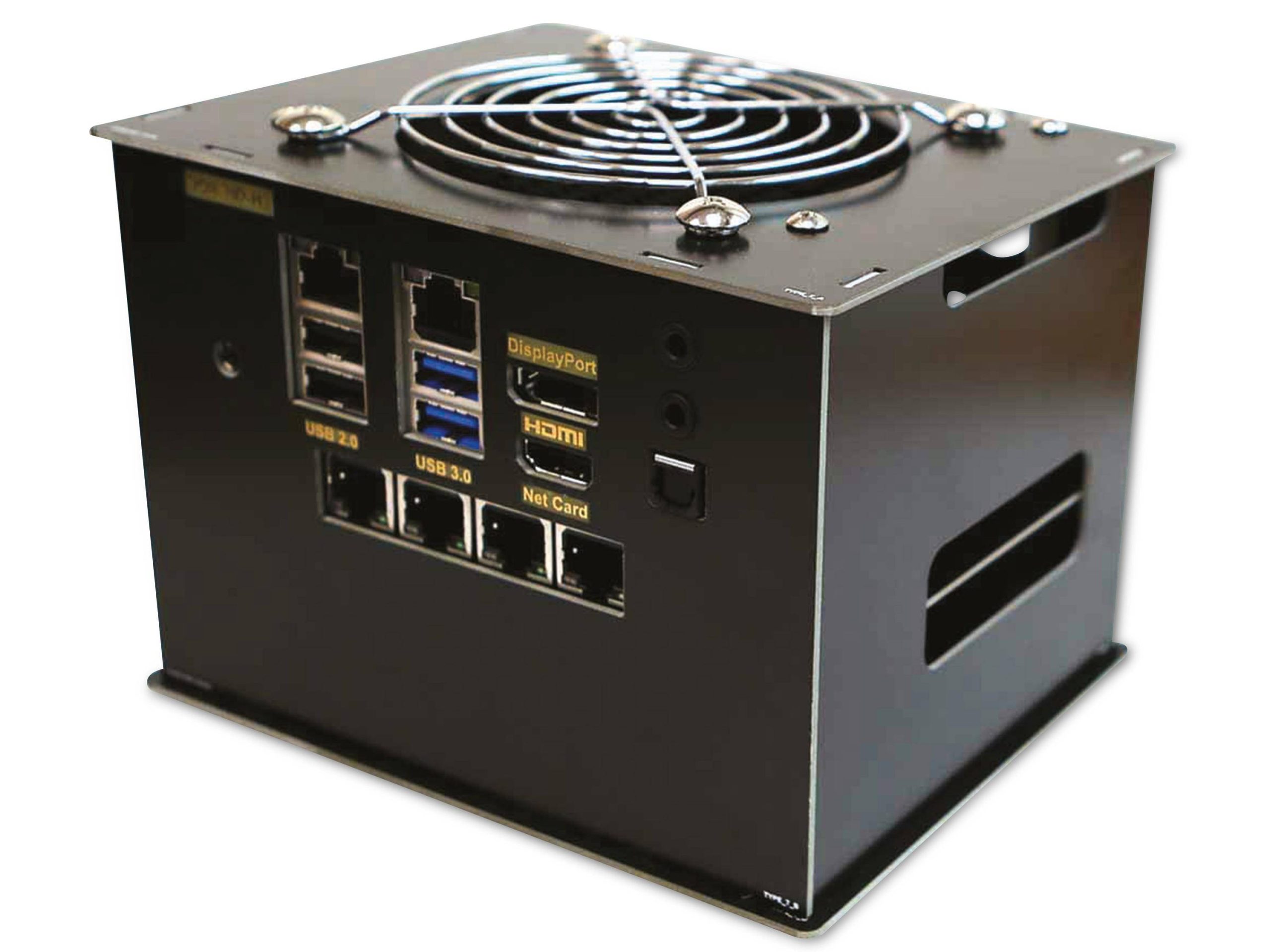 Obudowa SBC ODROID H4-CASE 3 czarny - obrazek 1