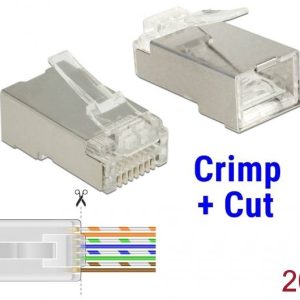 adapter RJ45 Delock 86454 86454, 0 mm, 1 szt. adapter RJ45 Delock 86454 86454, 0 mm, 1 szt.