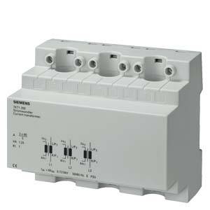 Siemens 7KT1201 7KT1201 Transformator 3-fazowy Prąd pierwotny 100 A Prąd wtórny 5 A Średnica otworu:13 mm Montaż śrubowy - obrazek 1