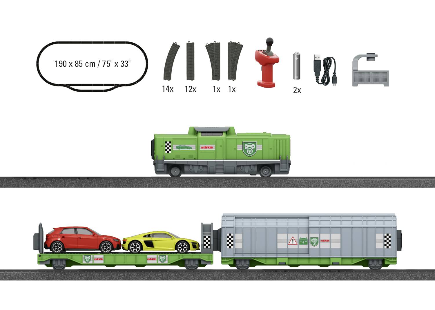 Lokomotywa diesel Märklin World 29347 - obrazek 1