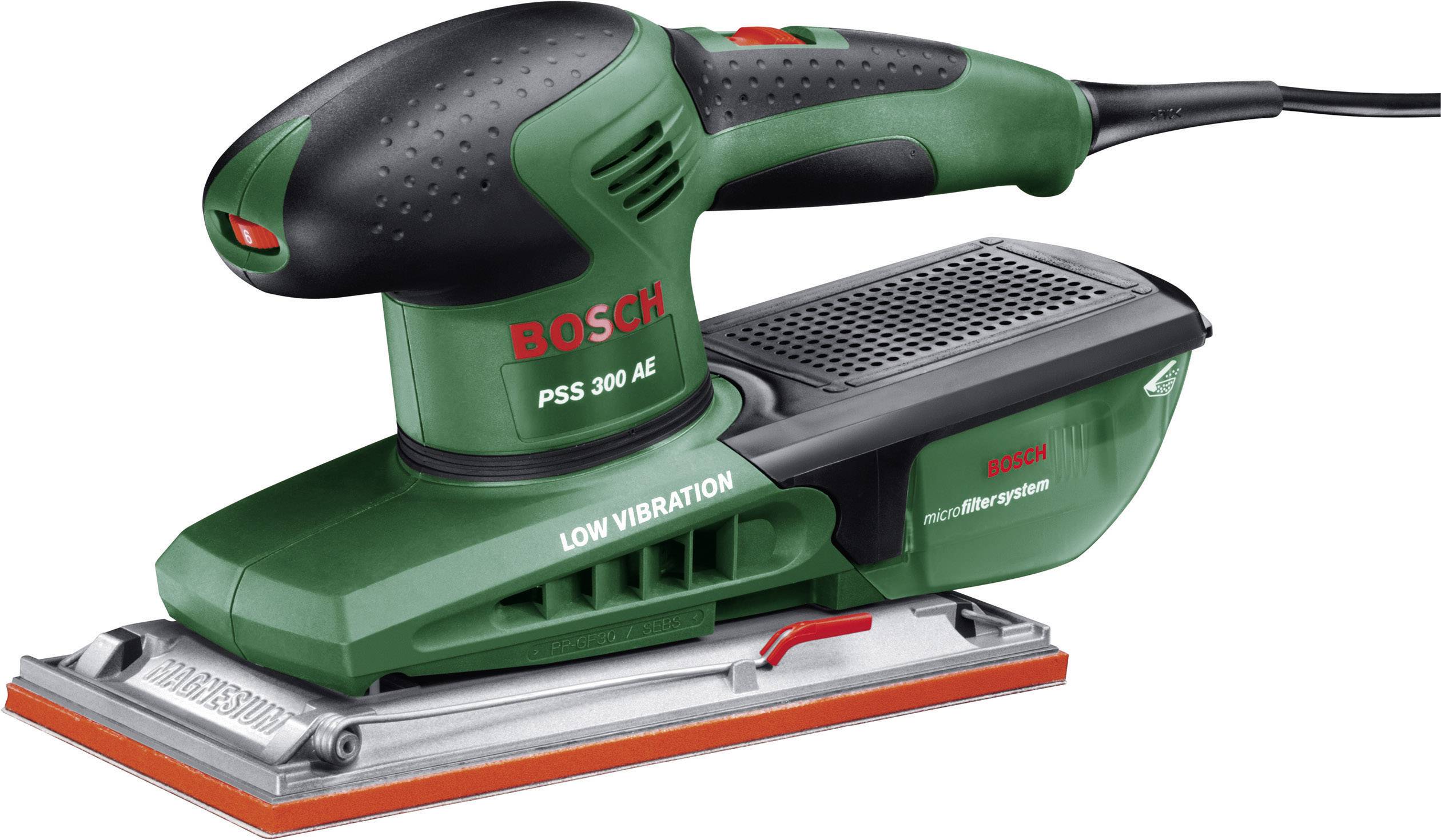 Szlifierka oscylacyjna Bosch Home and Garden PSS 300 AE 0603340300-250, 250 W - obrazek 1