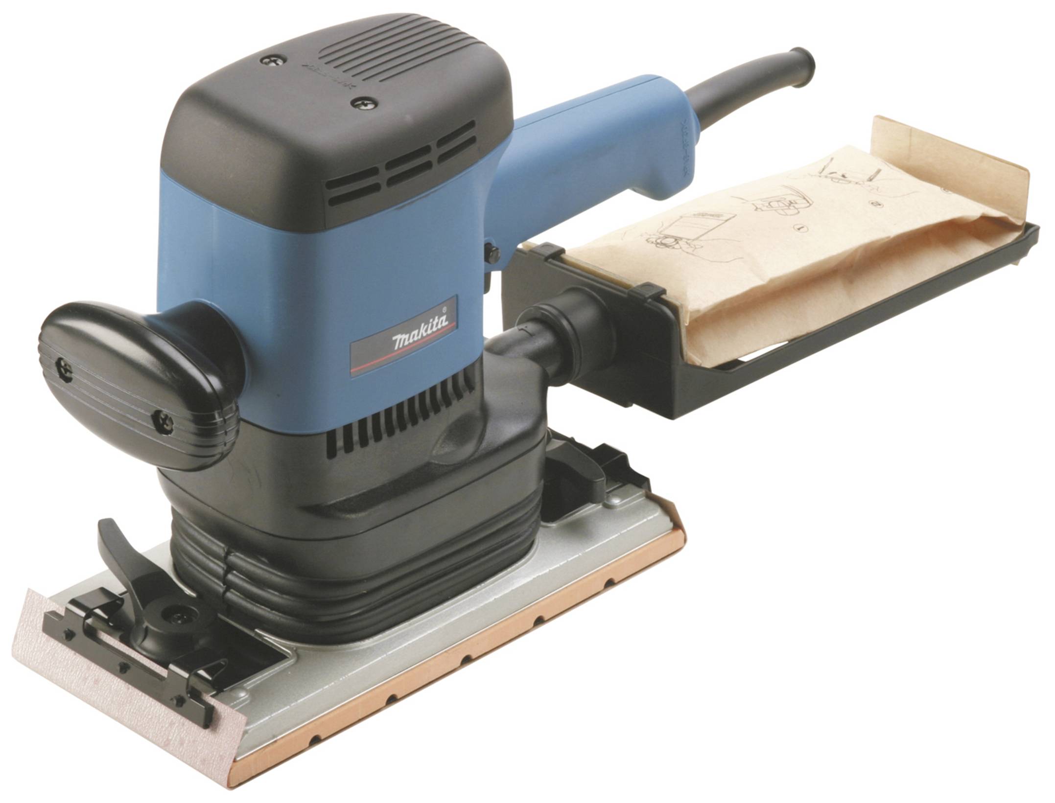 Makita 9046J 9046J Szlifierka oscylacyjna 600 W 115 x 229 mm - obrazek 1