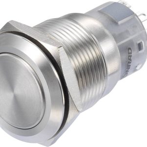 TRU COMPONENTS LAS1-AGQ-11/S Przełącznik wciskany 250 V/AC 3 A 1 x wł/(wł) chwilowy IP65 1 szt. TRU COMPONENTS LAS1-AGQ-11/S Przełącznik wciskany 250 V/AC 3 A 1 x wł/(wł) chwilowy IP65 1 szt.