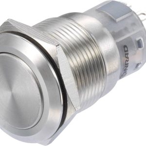 TRU COMPONENTS LAS1-AGQ-22Z/S Przełącznik wciskany 250 V/AC 3 A 2 x wł/wł zatrzask IP65 1 szt. TRU COMPONENTS LAS1-AGQ-22Z/S Przełącznik wciskany 250 V/AC 3 A 2 x wł/wł zatrzask IP65 1 szt.