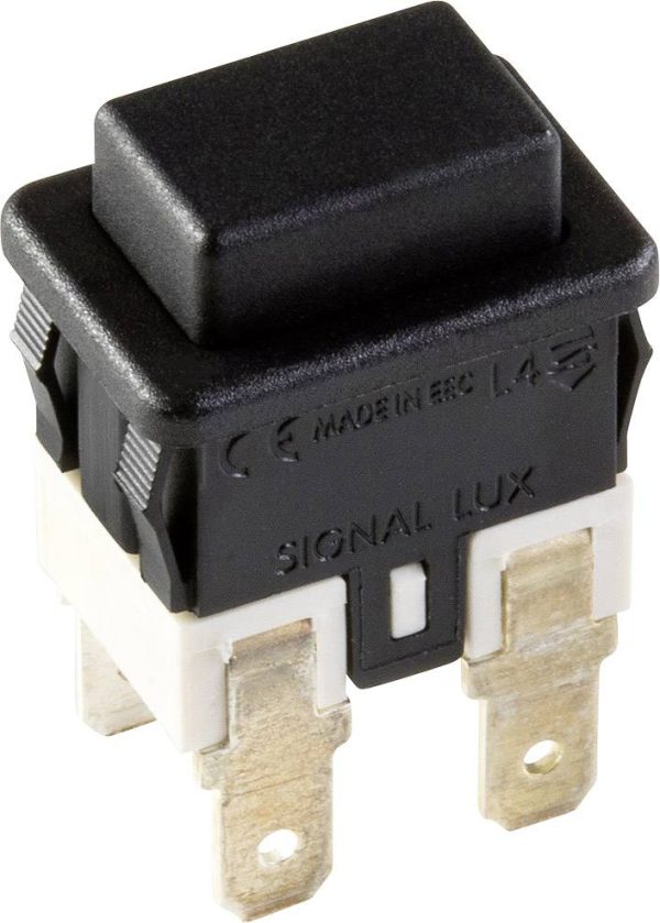 interBär 3635-201.22 3635-201.22 Przełącznik wciskany 250 V 16 A 1 x wył/wł zatrzask 1 szt.