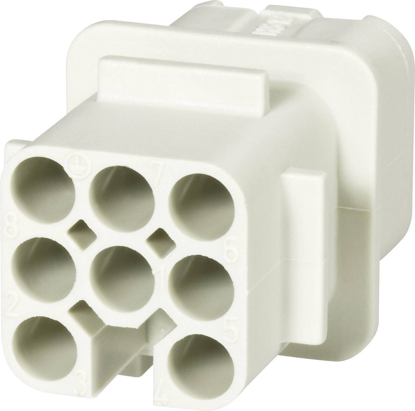 HARTING 09360083101 Wkładka złącza żeńskiego Han® D 8 + PE zaciskane 1 szt. - obrazek 1
