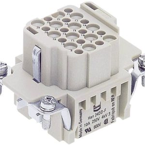 HARTING 09160243101 Wkładka złącza żeńskiego Han® DD 24 + PE zaciskane 1 szt. HARTING 09160243101 Wkładka złącza żeńskiego Han® DD 24 + PE zaciskane 1 szt.