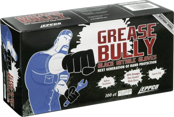 Kunzer GREASE BULLY XL 100 szt. Nitryl Rękawice jednorazowe Rozmiar rękawic: XL EN 374-3, EN 420, EN 455