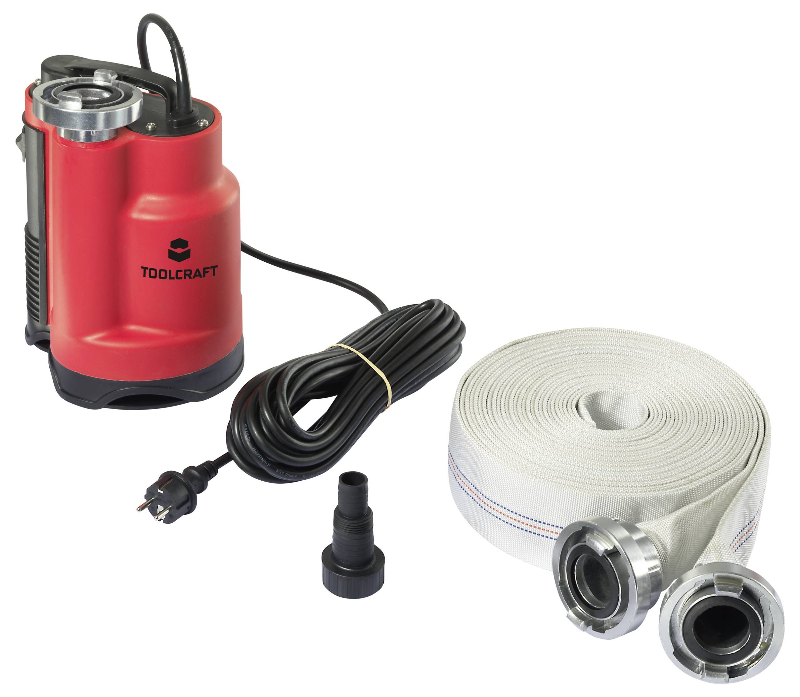 TOOLCRAFT TO-9920238 Pompa zanurzeniowa do brudnej wody 13000 l/h 9 m - obrazek 1