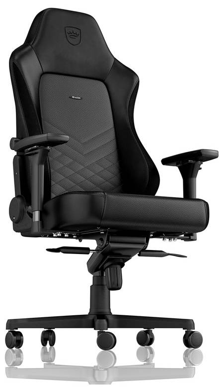 Noblechairs noblechairs HERO Gaming Stuhl - schwarz/schwarz Fotel gamingowy czarny - obrazek 1
