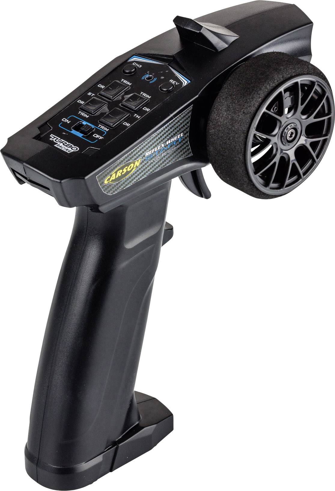 Carson Modellsport Reflex Wheel Start Aparatura pistoletowa 2,4 GHz Ilość kanałów: 3 zawiera odbiornik - obrazek 1