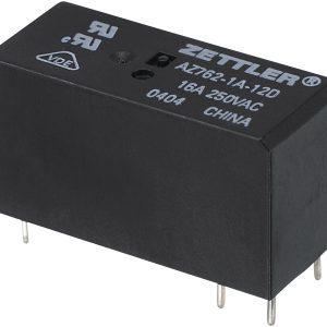 Miniaturowy przekaźnik mocy AZ762, 16 A Zettler Electronics AZ762-1A-60DE 60 V/DC 1 NO Miniaturowy przekaźnik mocy AZ762, 16 A Zettler Electronics AZ762-1A-60DE 60 V/DC 1 NO