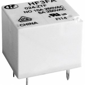 Przekaźnik do PCB Hongfa HF3FA/024-ZTF, Monostabilny, Max. 2770 VA/ 300 W Przekaźnik do PCB Hongfa HF3FA/024-ZTF, Monostabilny, Max. 2770 VA/ 300 W