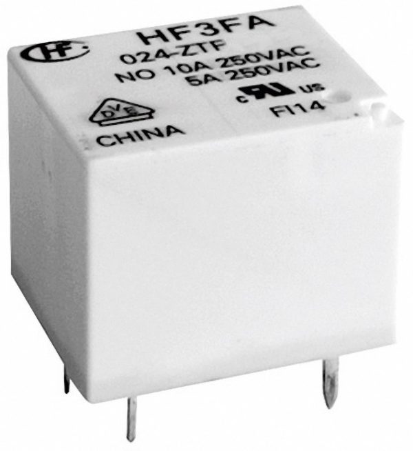 Przekaźnik do PCB Hongfa HF3FA/024-ZTF, Monostabilny, Max. 2770 VA/ 300 W