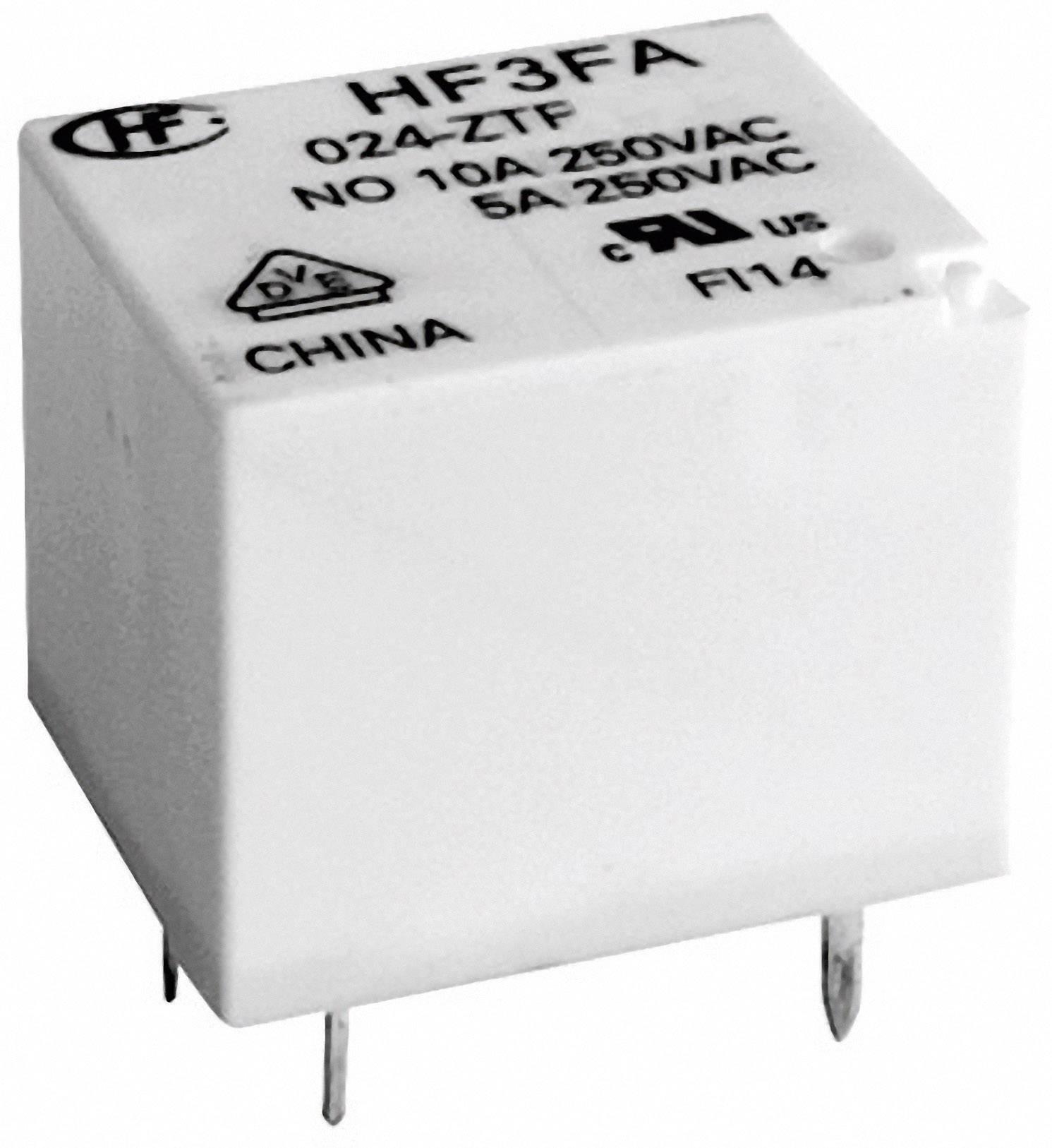 Przekaźnik do PCB Hongfa HF3FA/024-ZTF, Monostabilny, Max. 2770 VA/ 300 W - obrazek 1