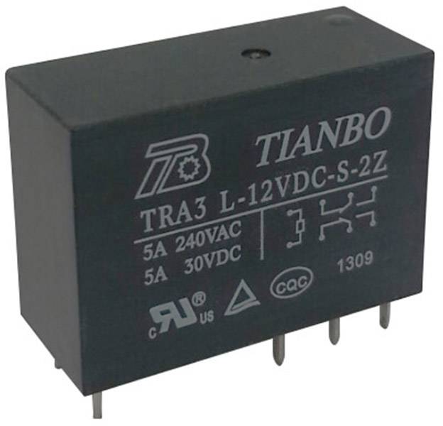 Tianbo Electronics TRA3 L-24VDC-S-2Z Przekaźnik SMT 24 V/DC 8 A 2 zestyki przełączne 1 szt. - obrazek 1