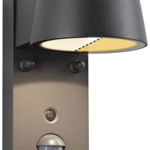 Zewnętrzna lampa ścienna Paulmann Capea 2200K-3000K PIR 94714 6 W 450 lm IP44 Zewnętrzna lampa ścienna Paulmann Capea 2200K-3000K PIR 94714 6 W 450 lm IP44