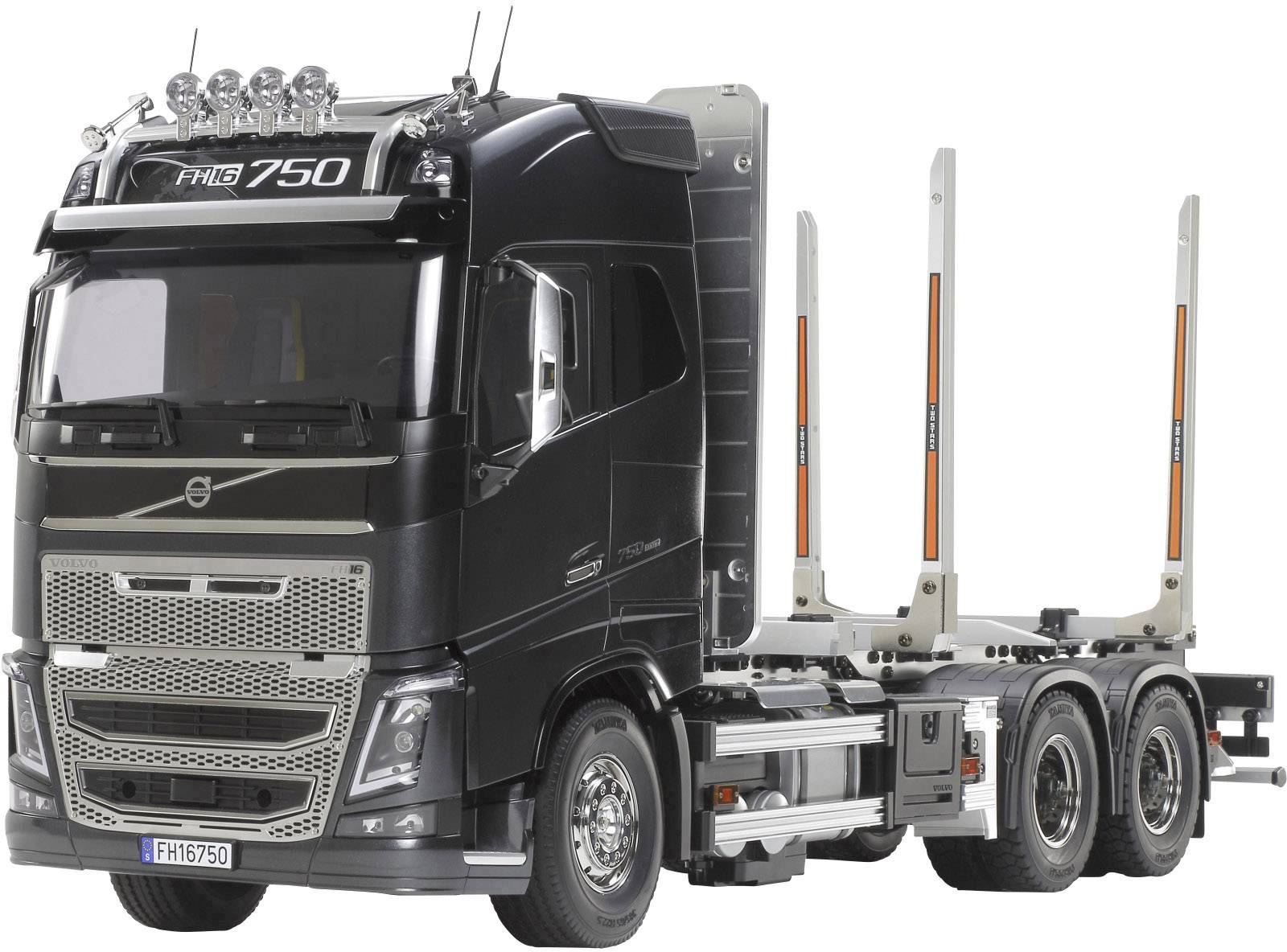 Model ciężarówki RC Tamiya Volvo FH16 Globtrotter 750 6x4 Timber Truck 1:14 Do samodzielnego złożenia - obrazek 1