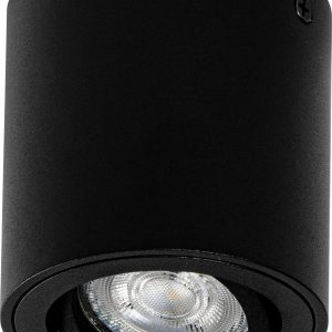 Zewnętrzna lampa ścienna OSRAM HOMELIGHTING Spot Surface Round GU10 Black 4099854445965 IP20 Zewnętrzna lampa ścienna OSRAM HOMELIGHTING Spot Surface Round GU10 Black 4099854445965 IP20