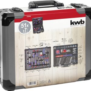 Walizka narzędziowa z wyposażeniem kwb 370740