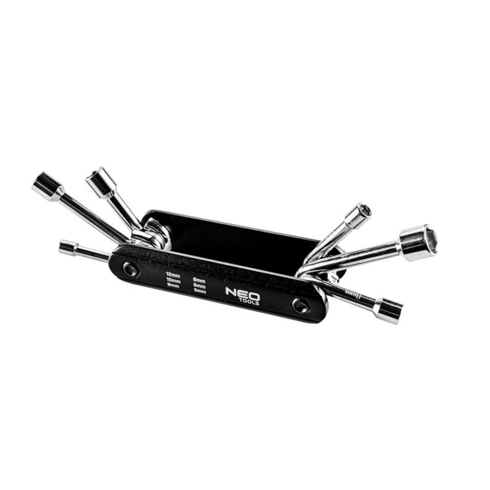 Klucze nasadowe NEO Tools 5-12mm zestaw 6szt. 09-570 - obrazek 1